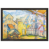 The Court of Prince Vladimir Galitsky by Nicholas Roerich, framed poster, view 2