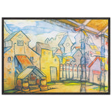 The Court of Prince Vladimir Galitsky by Nicholas Roerich, framed poster, view 3