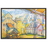 The Court of Prince Vladimir Galitsky by Nicholas Roerich, framed poster