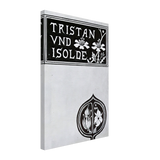 The Cover of Tristan and Isolde by Aubrey Beardsley, canvas