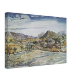 The Crimean landscape by Konstantin Bogaevsky, canvas, view 2