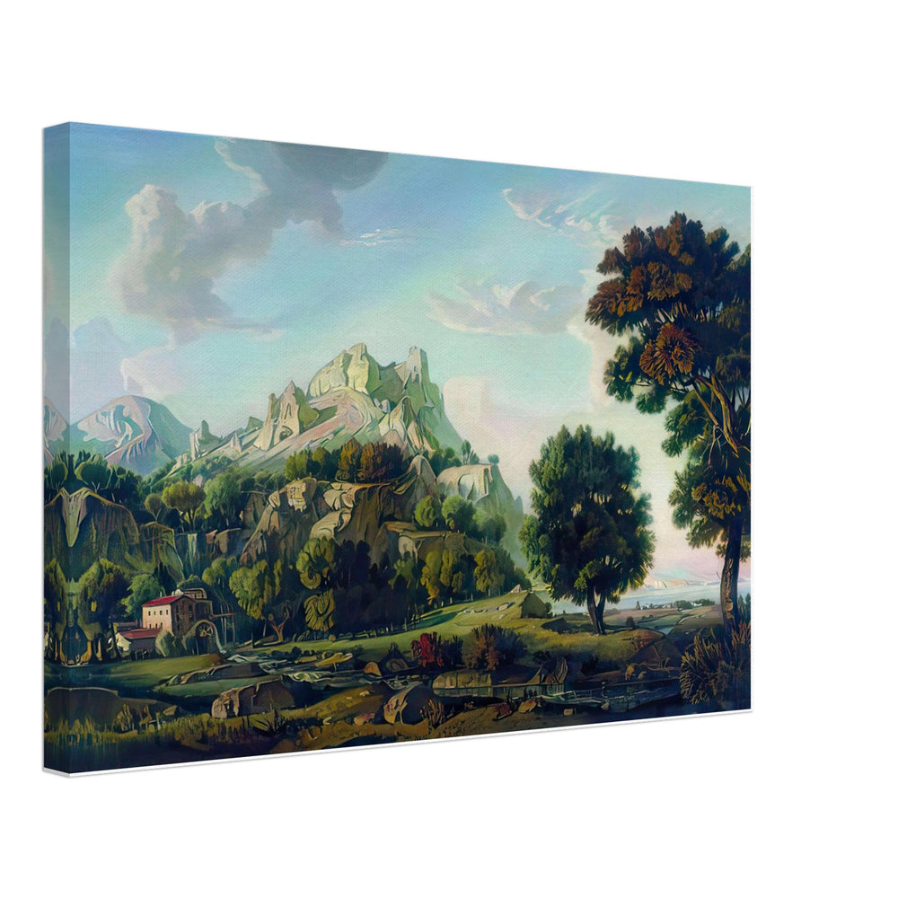 The Crimean landscape by Konstantin Bogaevsky, canvas
