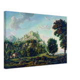 The Crimean landscape by Konstantin Bogaevsky, canvas