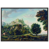 The Crimean landscape by Konstantin Bogaevsky, framed poster, view 3