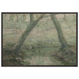 The Crossed Trees by Ernest Lawson, framed poster, view 3