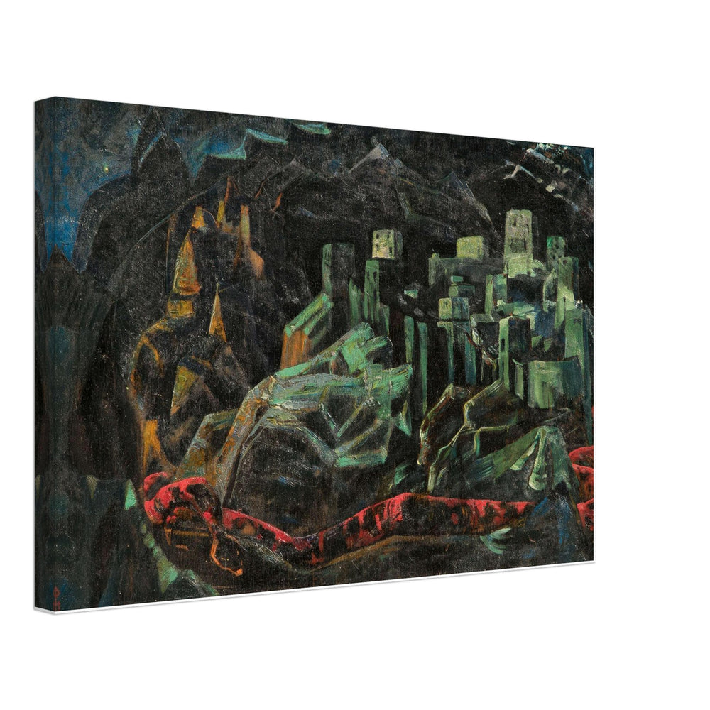 The Dead City by Nicholas Roerich, canvas