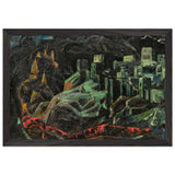The Dead City by Nicholas Roerich, framed poster, view 2