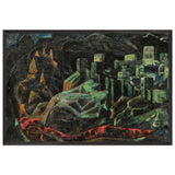 The Dead City by Nicholas Roerich, framed poster