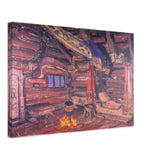 The Death of Oze by Nicholas Roerich, canvas
