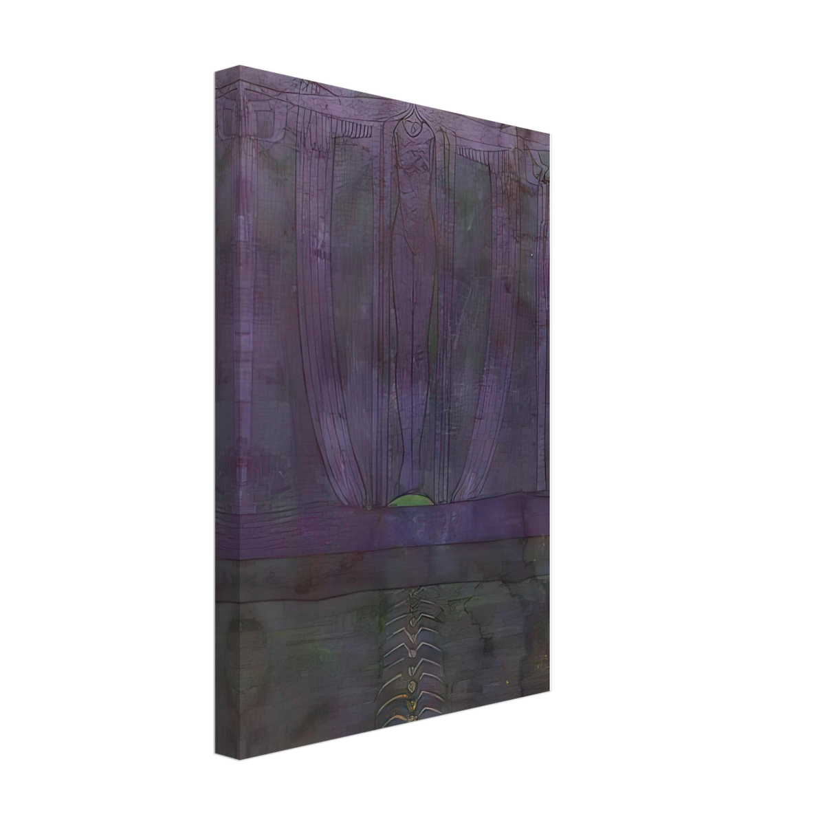 The Descent Of Night by Charles Rennie Mackintosh, canvas, view 2
