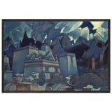 The Destruction of Atlantis by Nicholas Roerich, framed poster