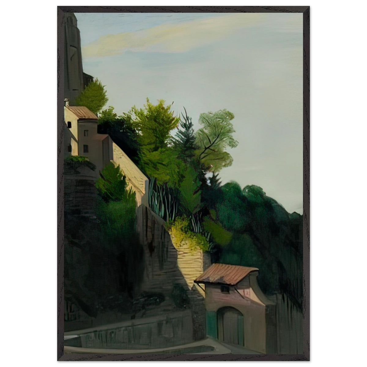 The Door of Bulagaio by Felix Vallotton, framed poster, view 3