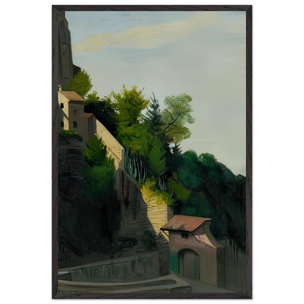 The Door of Bulagaio by Felix Vallotton, framed poster