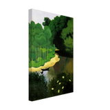 The Dordogne with Carrenac by Felix Vallotton, canvas, view 2