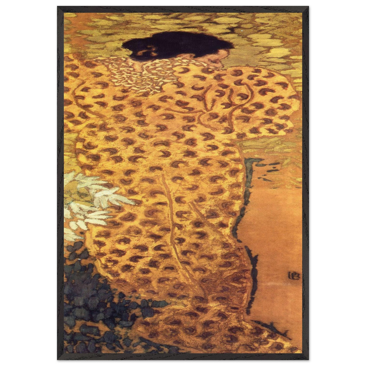 The Dressing Gown by Pierre Bonnard, framed poster, view 3