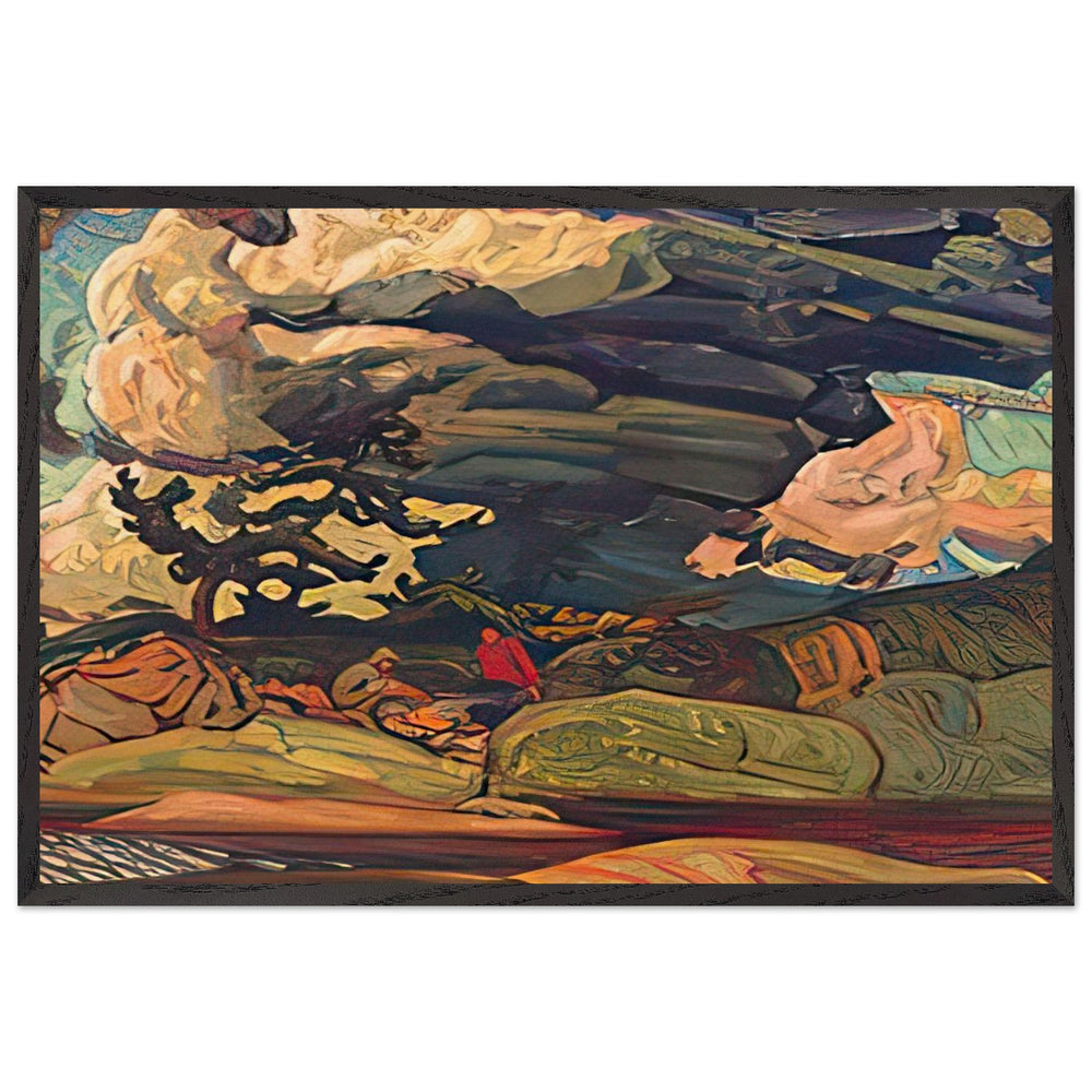 The Elements by J. E. H. MacDonald, framed poster
