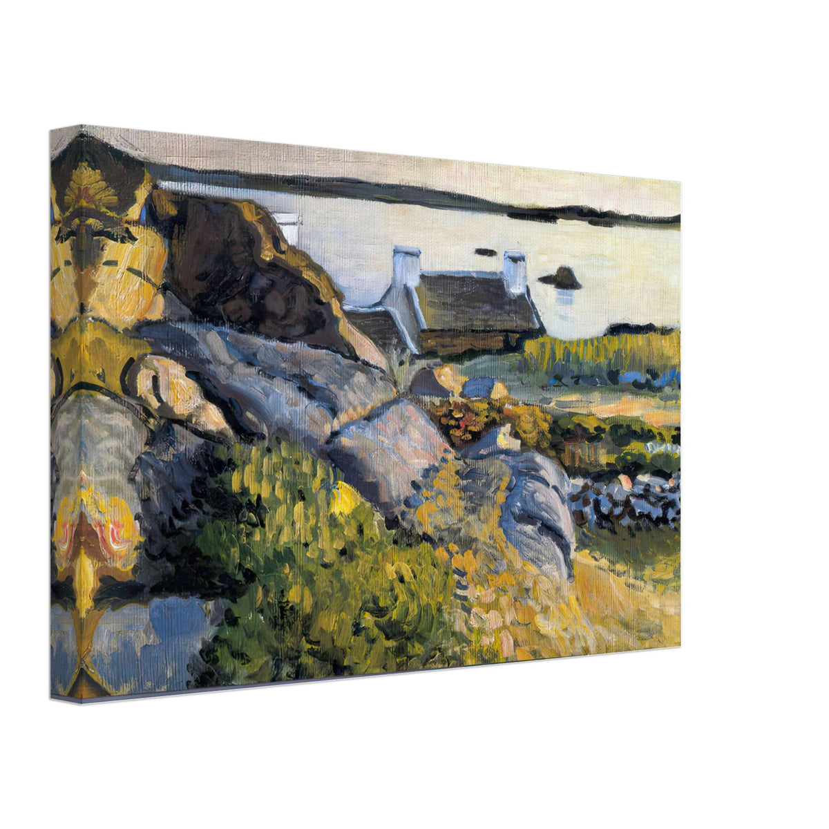 The Evening by Alexandre Benois, canvas, view 2