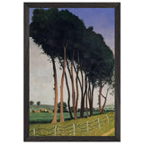 The Family of Trees by Felix Vallotton, framed poster, view 2