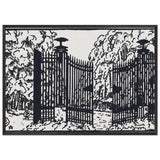 The Gate and the Road to Etyup by Anna Ostroumova-Lebedeva, framed poster, view 3