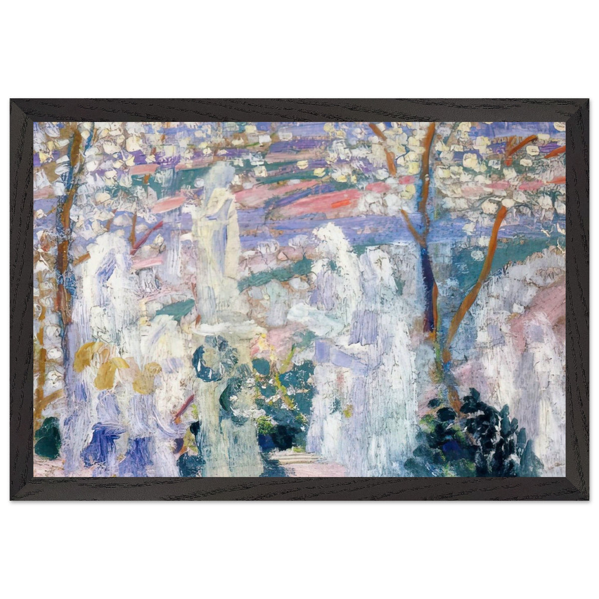 The Gathering by Maurice Denis, framed poster, view 2