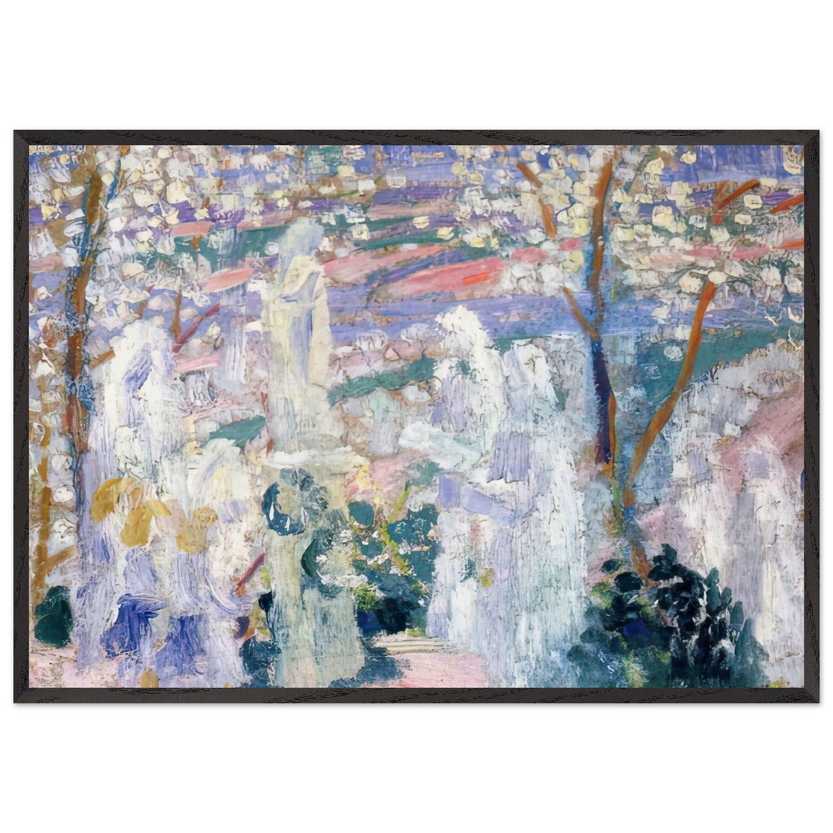 The Gathering by Maurice Denis, framed poster, view 3