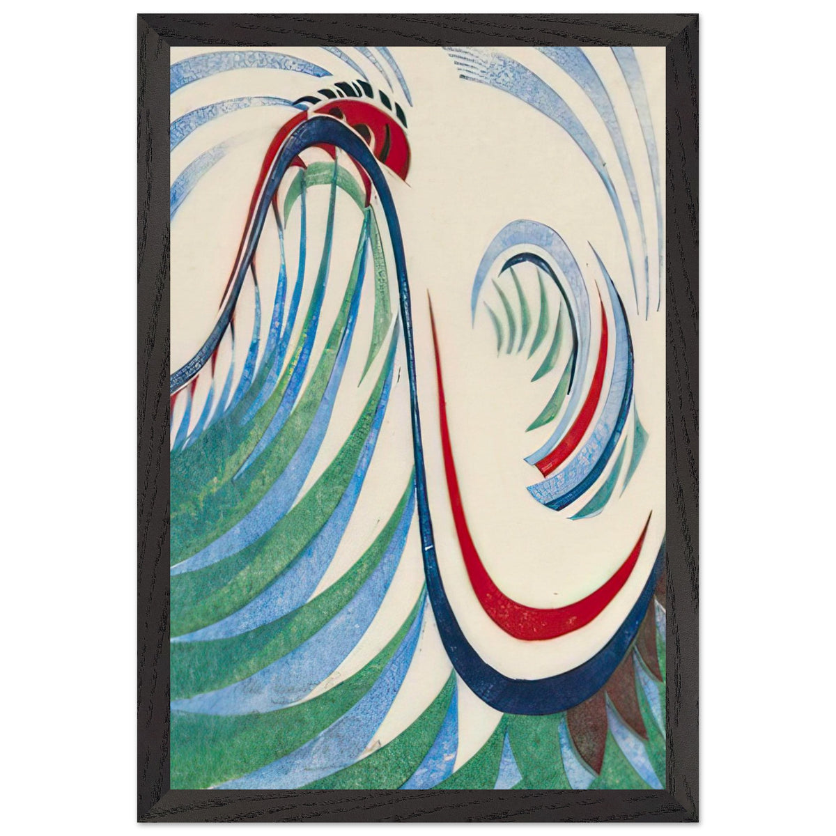 The Giant Racer by Cyril Power, framed poster, view 2