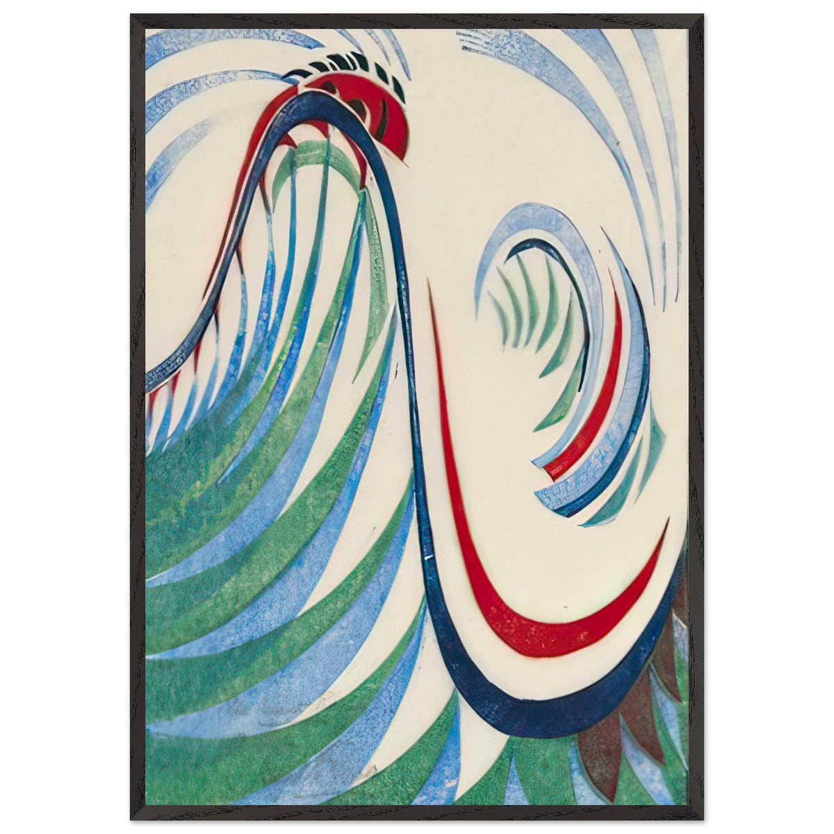 The Giant Racer by Cyril Power, framed poster, view 3
