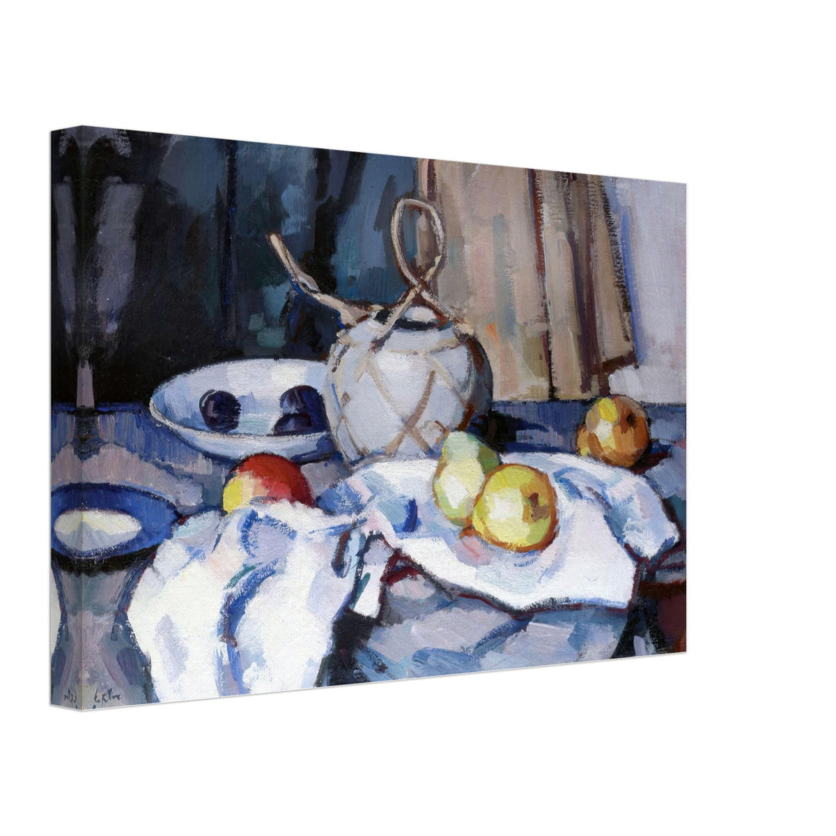 The Ginger Jar by Samuel Peploe, canvas, view 2