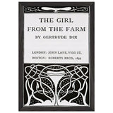 The Girl From The Farm by Aubrey Beardsley, framed poster, view 2