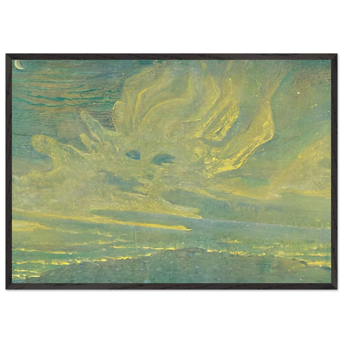 The Great Sacrifice by Nicholas Roerich, framed poster, view 3