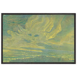 The Great Sacrifice by Nicholas Roerich, framed poster