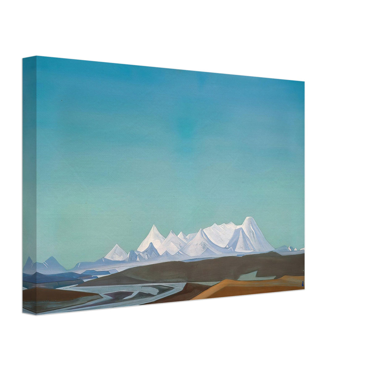 The Greatest and Holiest of Tangla by Nicholas Roerich, canvas, view 2
