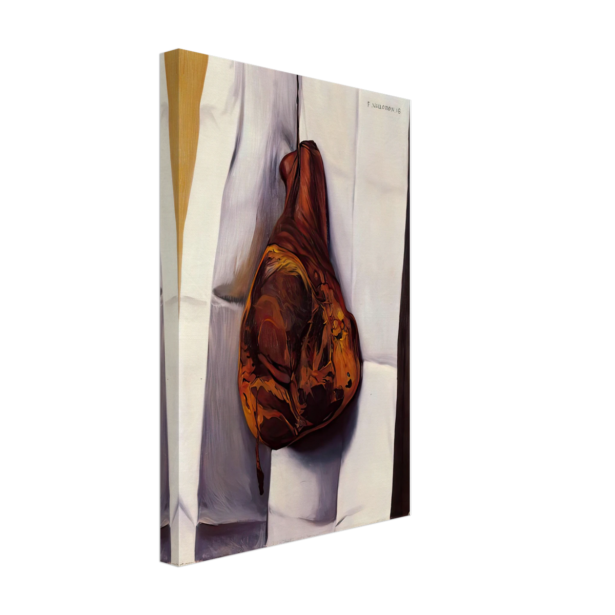 The Ham by Felix Vallotton, canvas, view 2