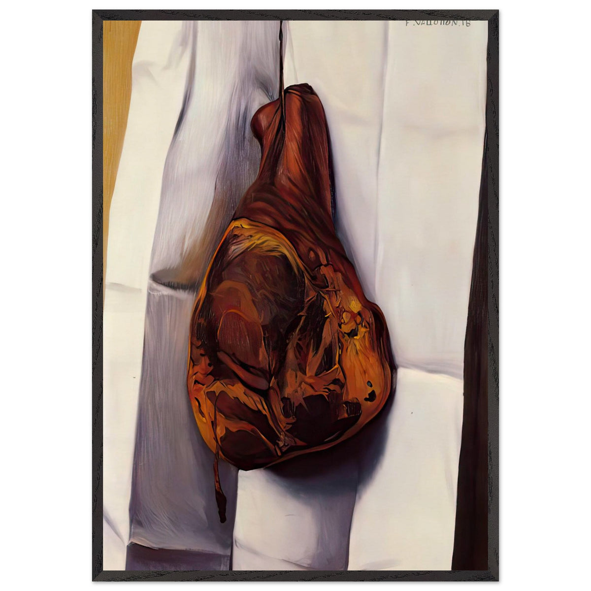 The Ham by Felix Vallotton, framed poster, view 3