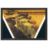 The Hand of the Violinist by Giacomo Balla, framed poster, view 2