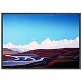 The Holiest Thang La by Nicholas Roerich, framed poster, view 3