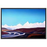 The Holiest Thang La by Nicholas Roerich, framed poster