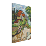 The Hollow Road by Suzanne Valadon, canvas