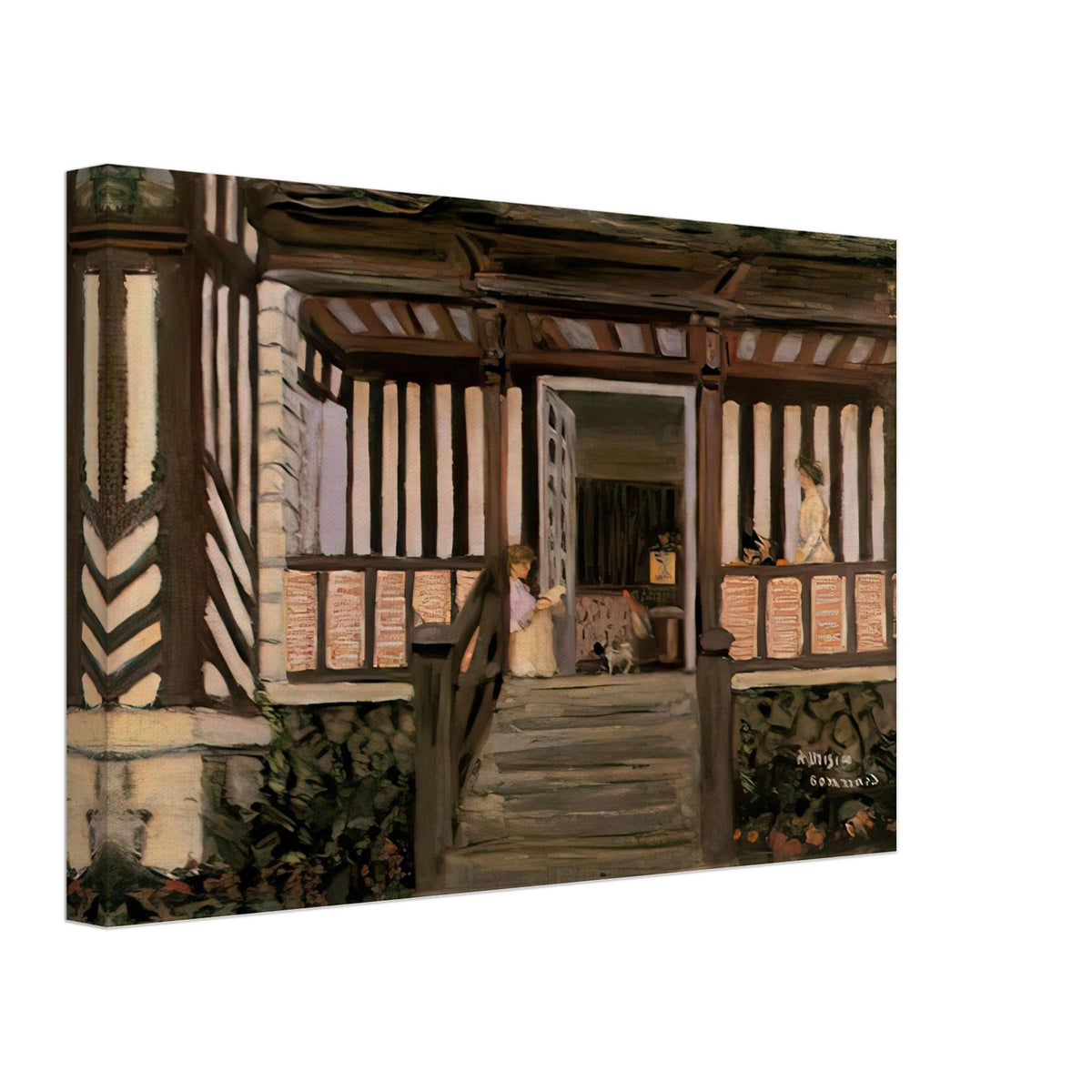 The House of Misia Sert by Pierre Bonnard, canvas, view 2
