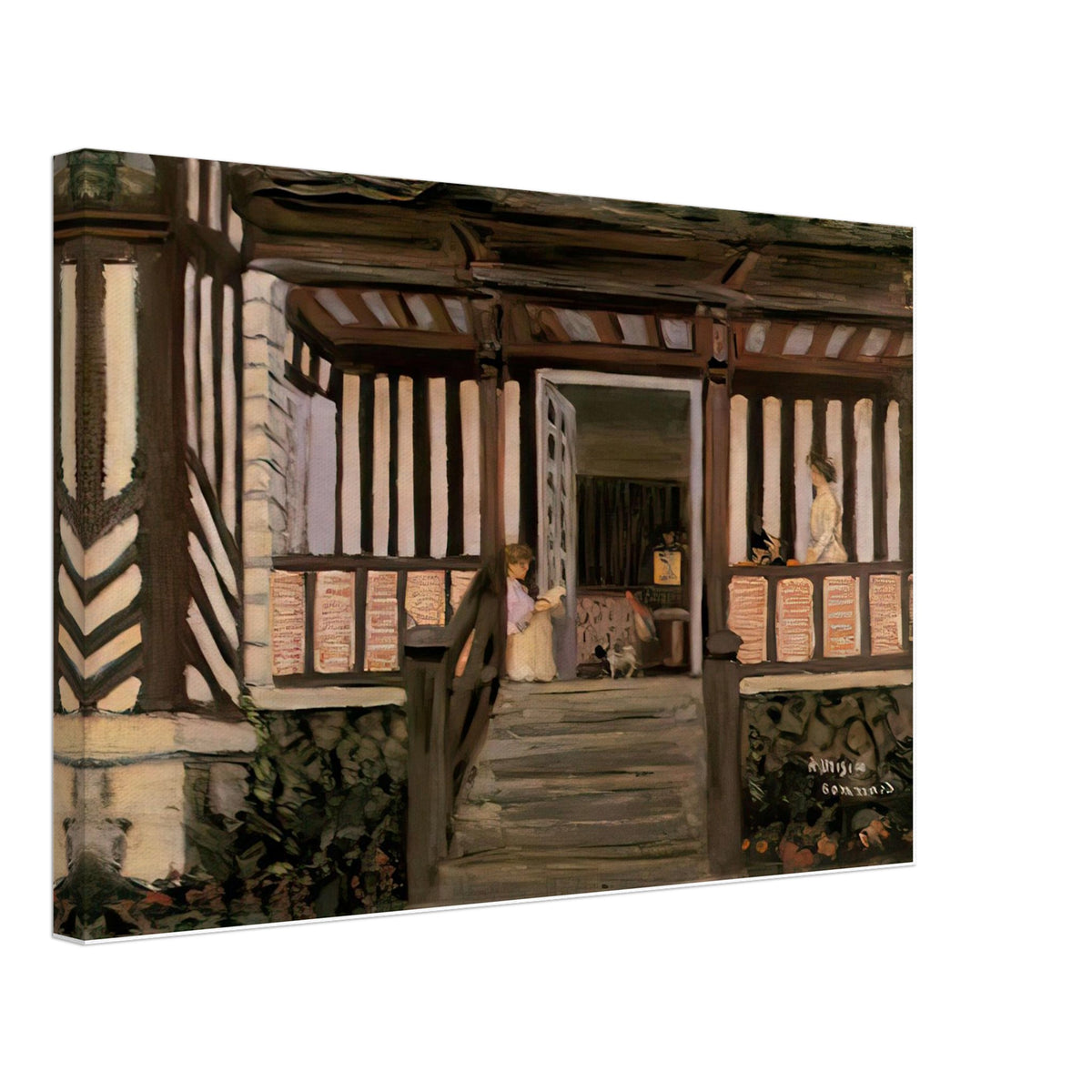 The House of Misia Sert by Pierre Bonnard, canvas