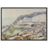 The Hudson at Inwood by Ernest Lawson, framed poster, view 3