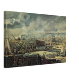 The Industrial Building by Konstantin Bogaevsky, canvas
