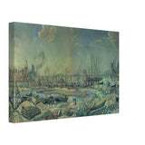 The Industrial Landscape by Konstantin Bogaevsky, canvas, view 2