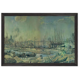 The Industrial Landscape by Konstantin Bogaevsky, framed poster, view 2