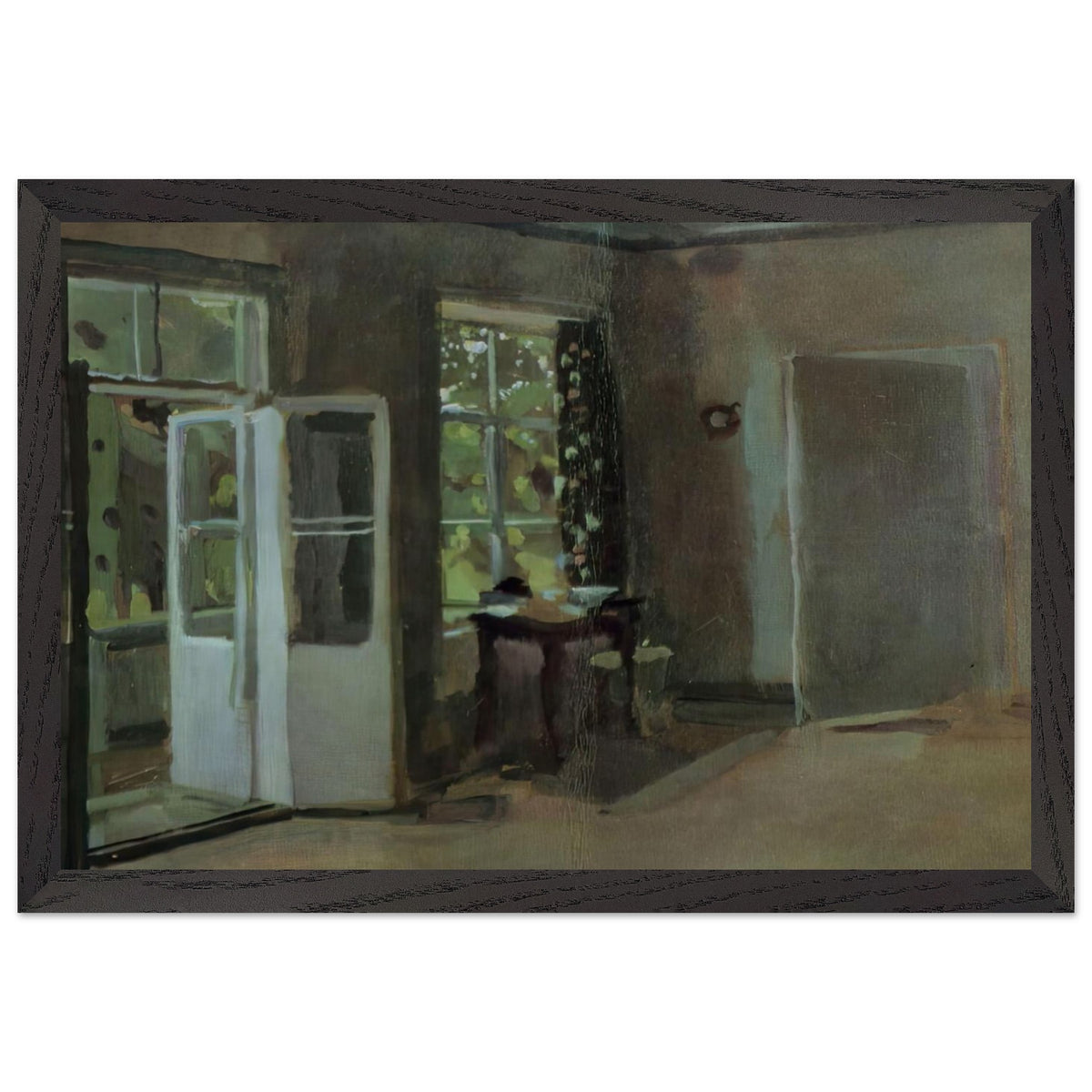 The Interior. Second Part by Konstantin Somov, framed poster, view 2