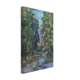 The Lake in the Forest by Kimon Loghi, canvas, view 2