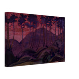 The Language of the Forest by Nicholas Roerich, canvas, view 2