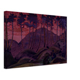 The Language of the Forest by Nicholas Roerich, canvas