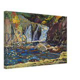 The Little Falls Sketch by J. E. H. MacDonald, canvas