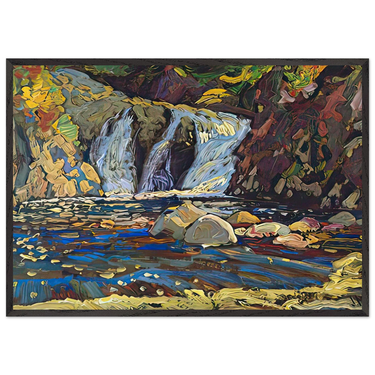The Little Falls Sketch by J. E. H. MacDonald, framed poster, view 3